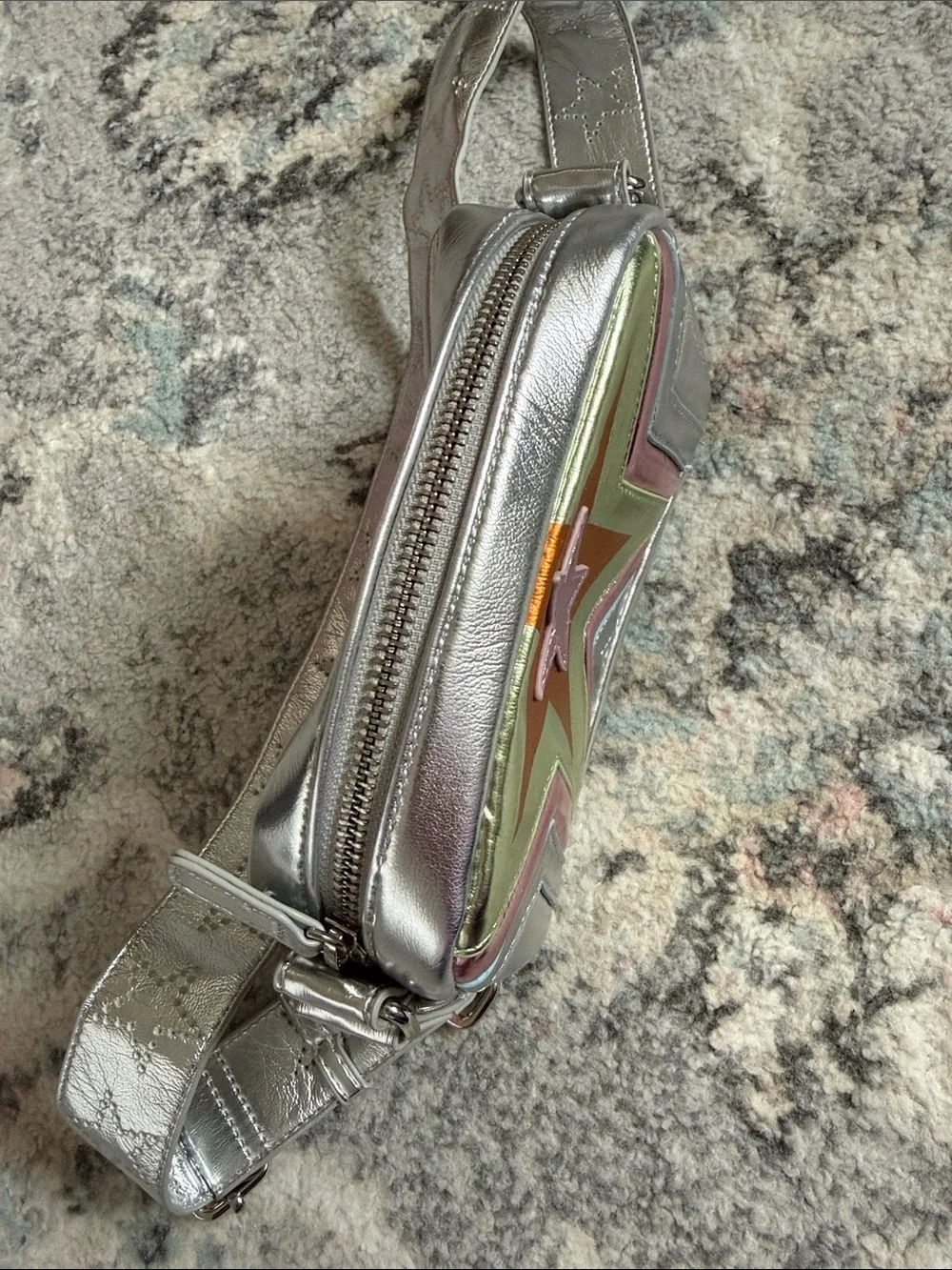 Stella McCartney Kids Silver Star Purse